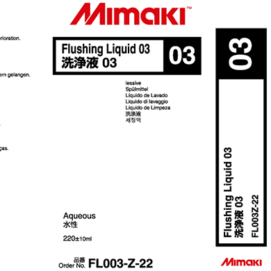 Flushing Liquid 03 Cartridge 220mL