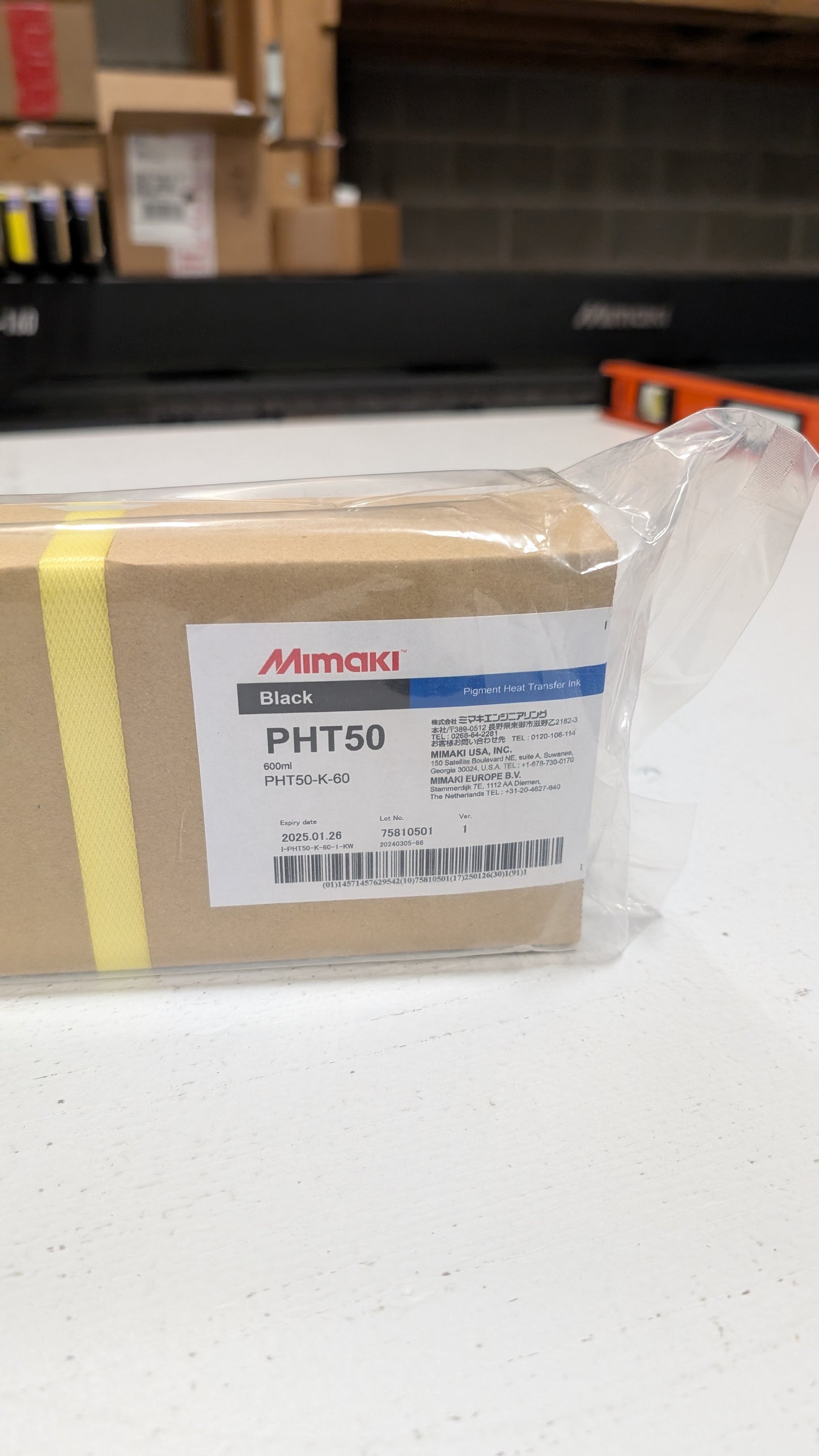 Thermal Transfer Pigment Ink (PHT50)
