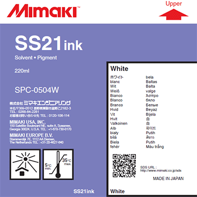 Mimaki SS21 Solvent Ink 220mL