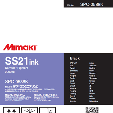 Mimaki SS21 Solvent Ink 2,000 mL