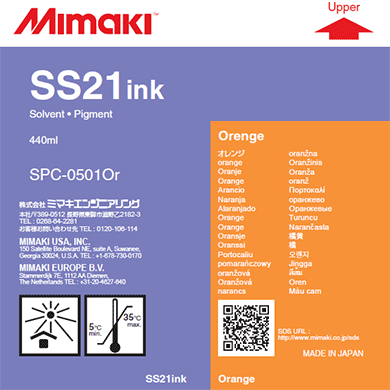 Mimaki SS21 Solvent Ink 440mL